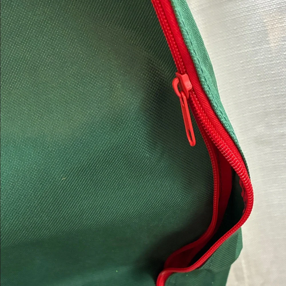 Green and Red Storage Bag